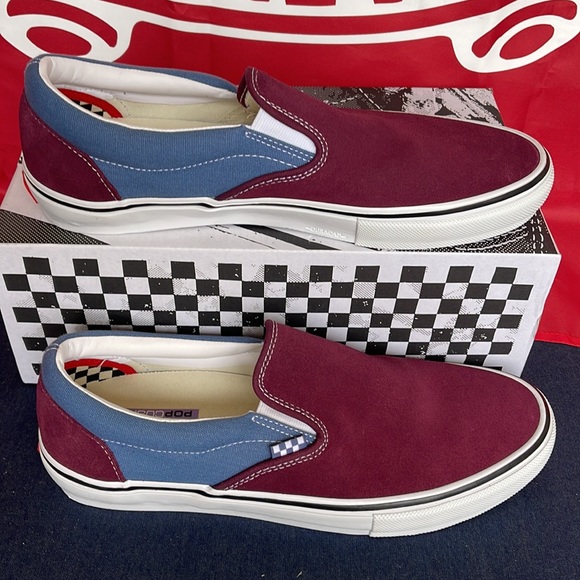 Vans Skate Slip-On
Moonlight Blue/Mauve Wine
VNOA5FCAAPO
Men’s sneakers - Picture 4 of 16